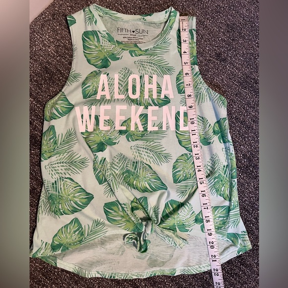 Fifth Sun Crop Tank Top Size Small - Picture 6 of 8